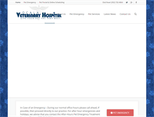 Tablet Screenshot of ocalaveterinaryhospital.com
